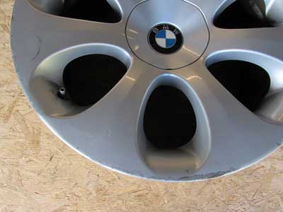 BMW 19 x 8.5 Inch ET:14 Wheel Rim Ellipsoid Styling 121 w/ Center Cap 36116760629 E63 E64 645Ci 650i2